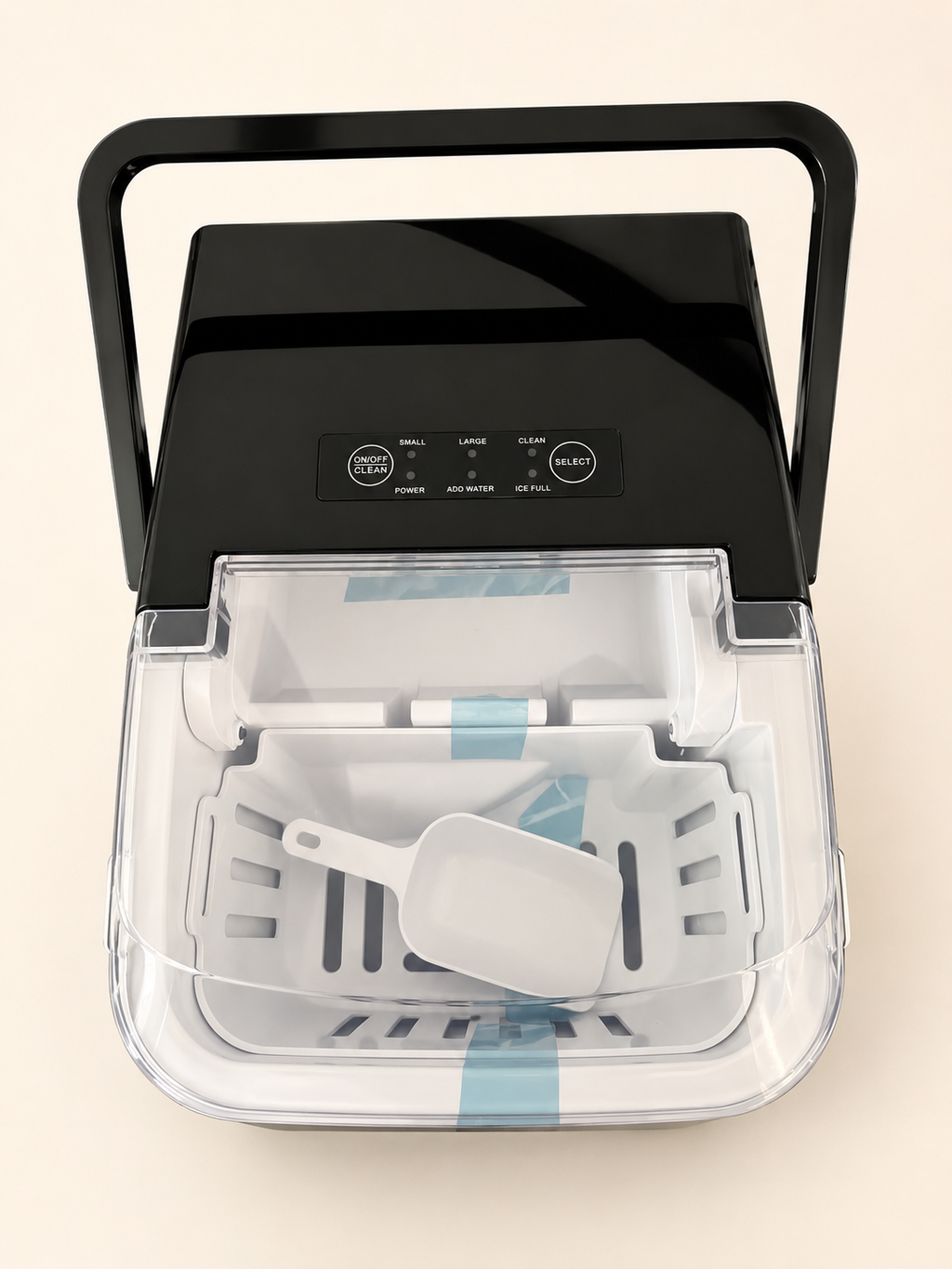 Portable Countertop Ice Maker-Black