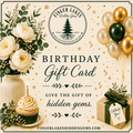 Finger Lakes Hidden Gems Birthday Gift Card