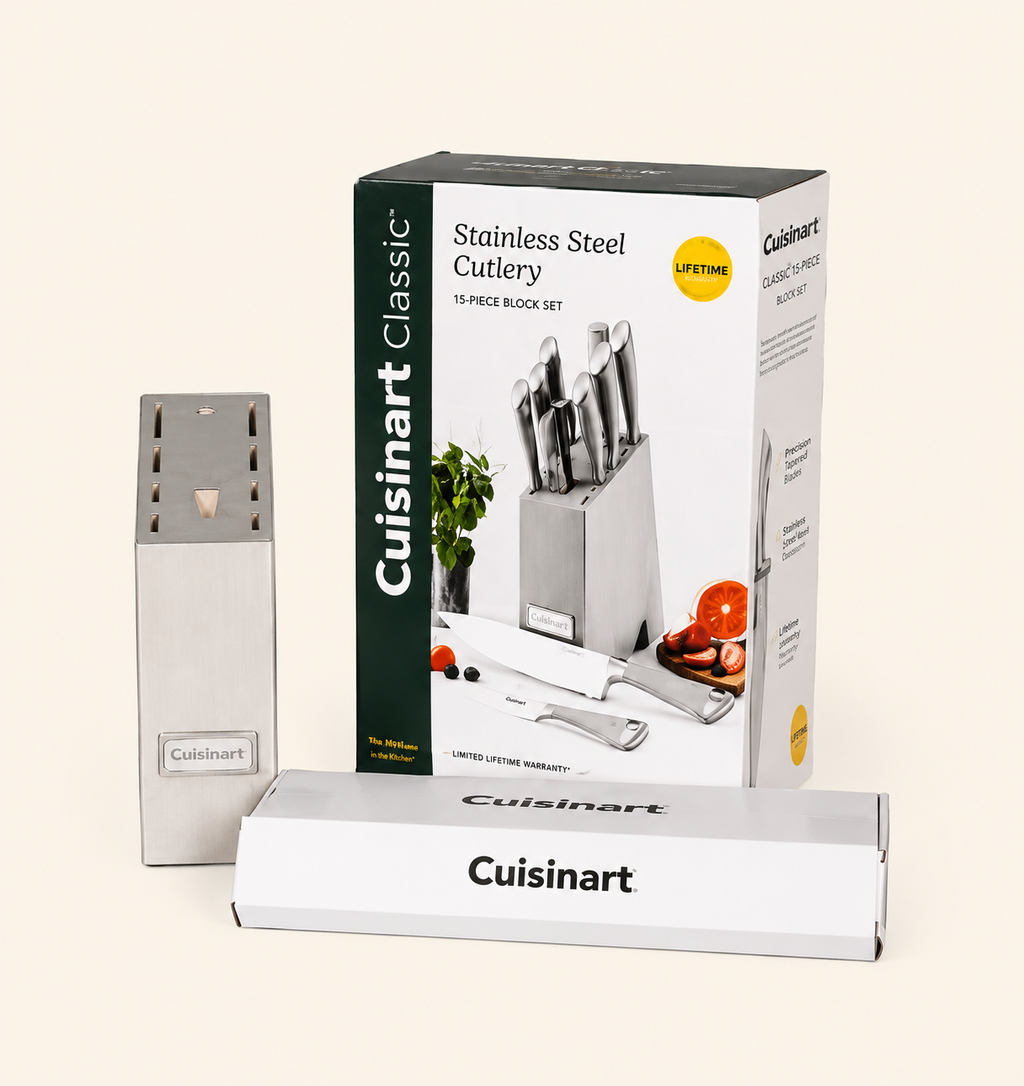 Cuisinart Classic 11pc Stainless Steel Cutlery Block Set