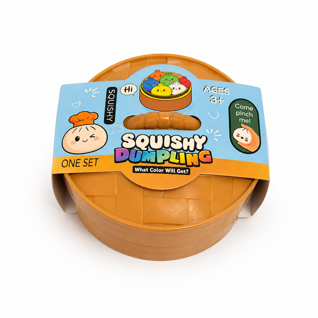 Squishy Dumpling Sensory Toy Set