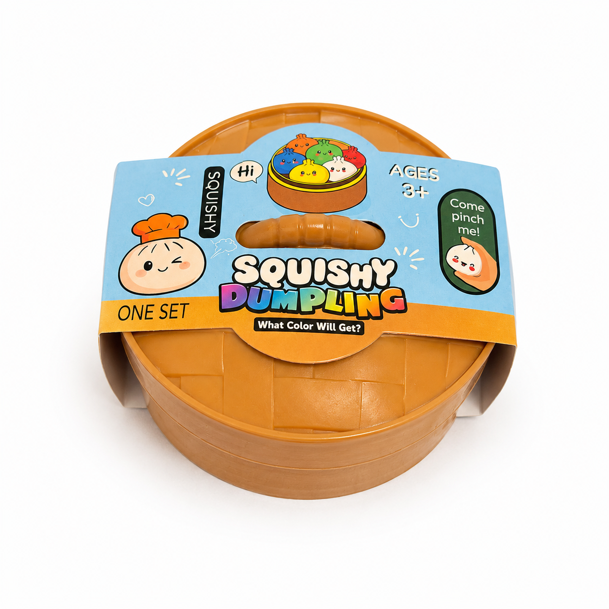 Squishy Dumpling Sensory Toy Set