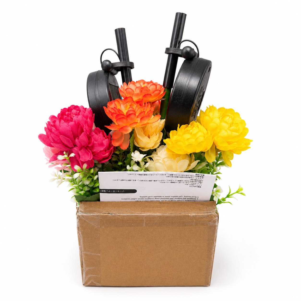 Solar LED Flower Garden Lights (5-Piece Set)