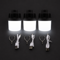 3-Pack Rechargeable LED Camping Lights