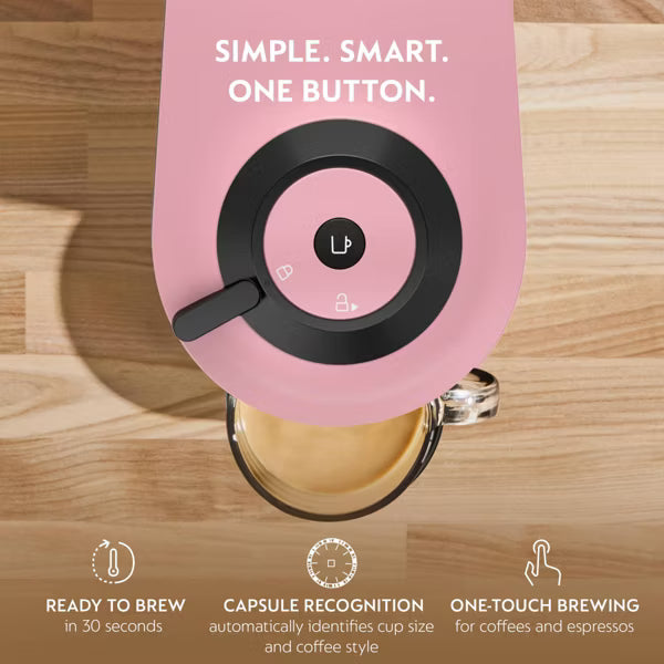Nespresso Vertuo Pop+ Coffee and Espresso Maker by De'Longhi Candy Pink