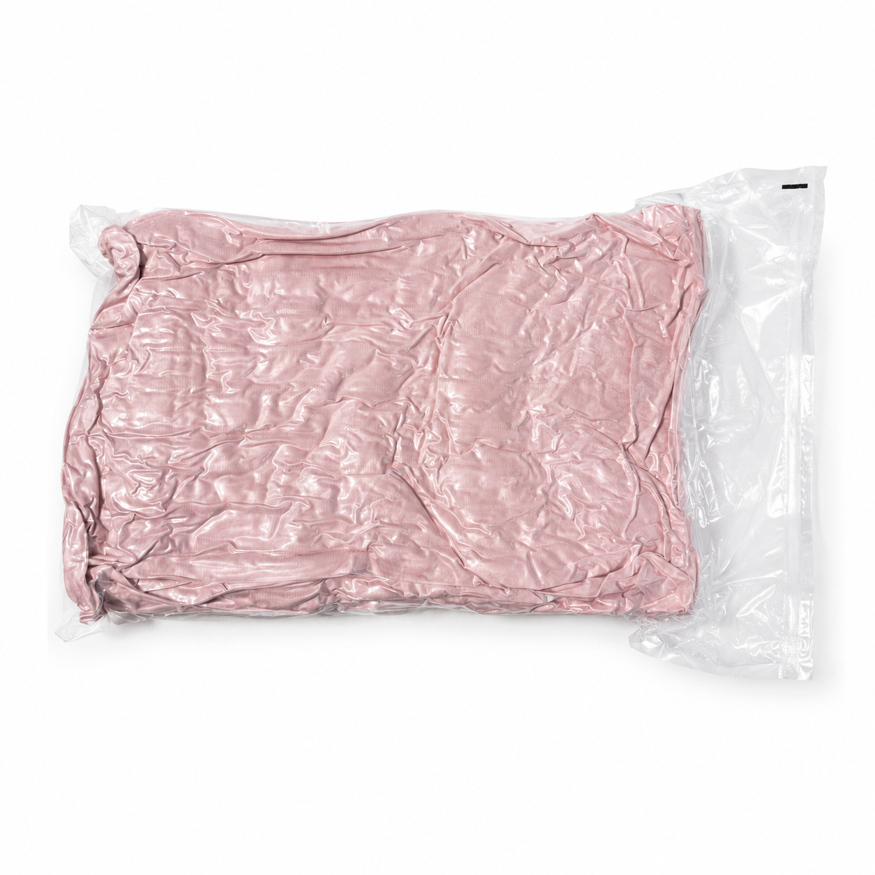 Ultra-Soft Ribbed Plush Throw Blanket – Pink Twin (60*80)