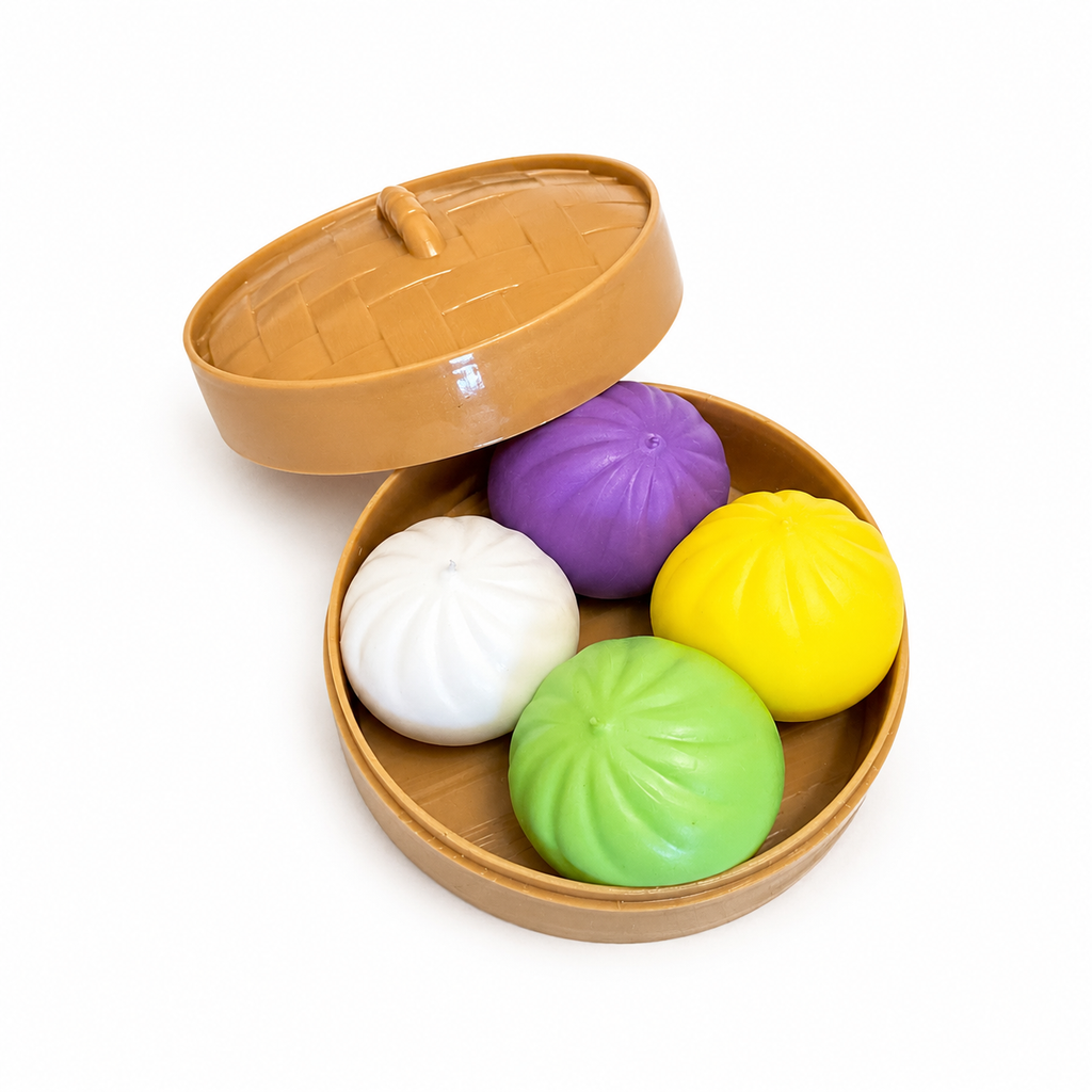 Squishy Dumpling Sensory Toy Set