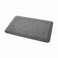 Kitchen Comfort Mat Faux Leather Charcoal - Figmint