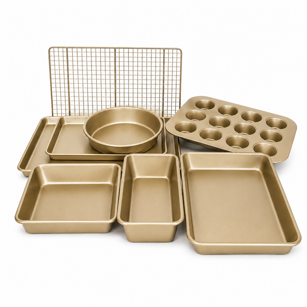 Figmint 8pc nonstick bakeware set