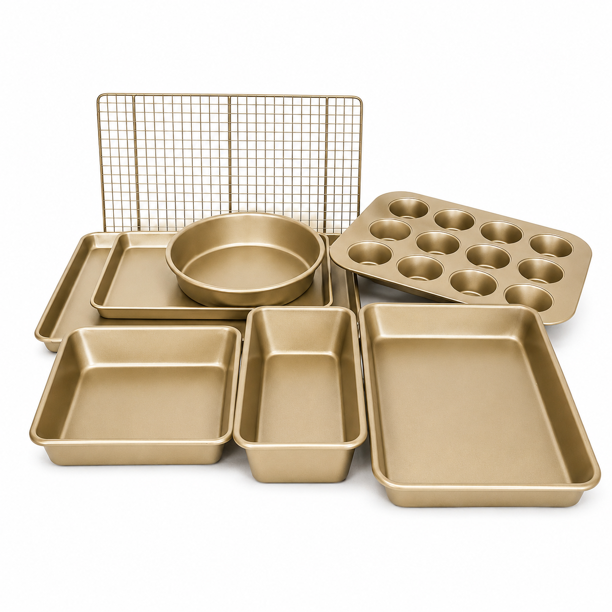 Figmint 8pc nonstick bakeware set