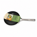 8" Nonstick Stainless Steel Fry Pan Silver - Figmint